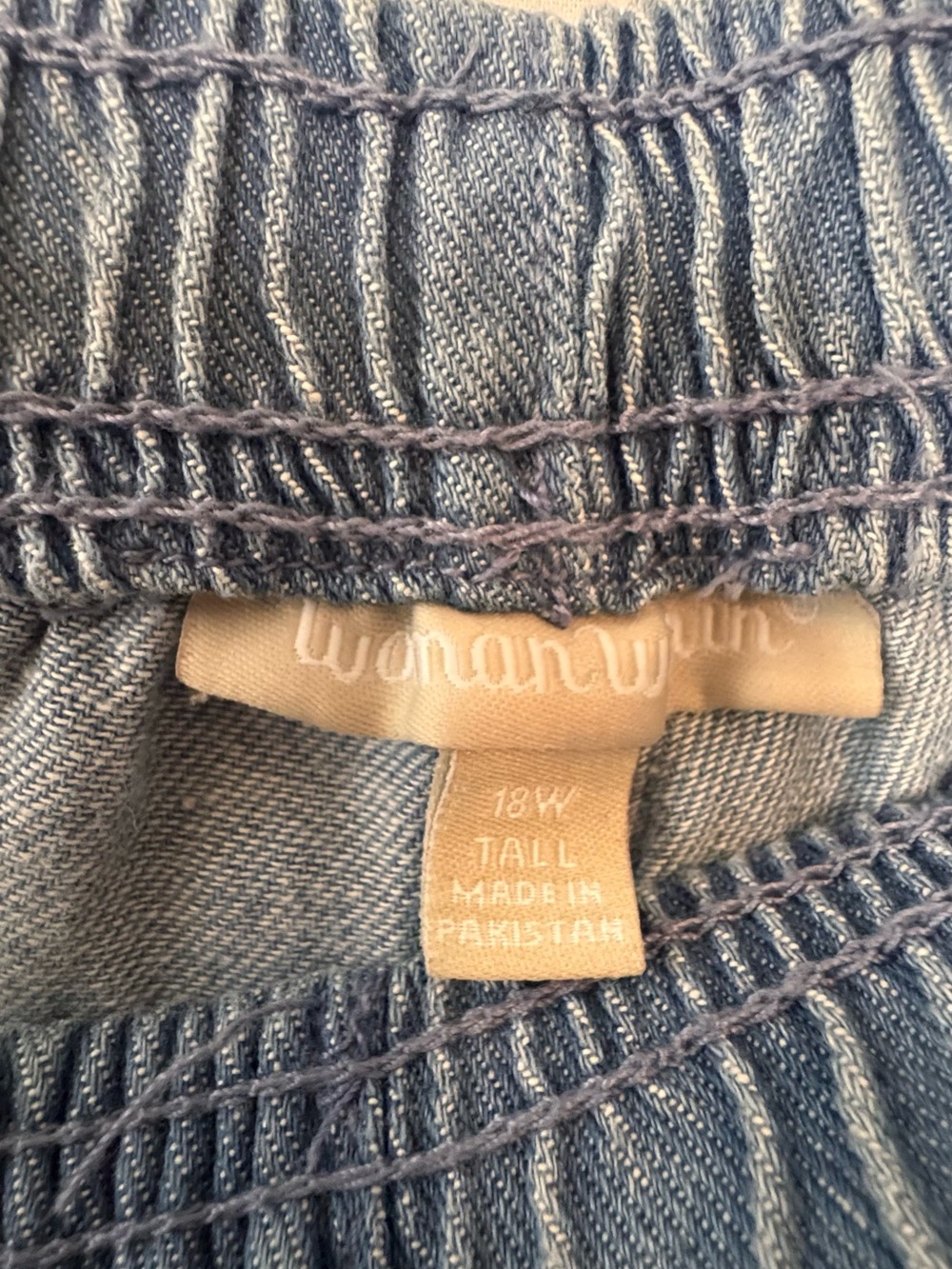 18W Tall NWT Straight Leg Jeans - Picture 3 of 5